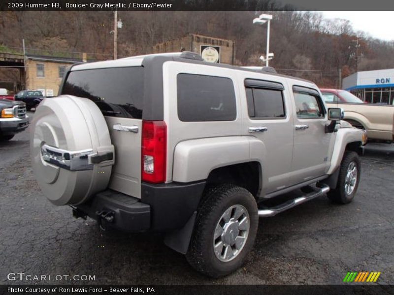 Boulder Gray Metallic / Ebony/Pewter 2009 Hummer H3