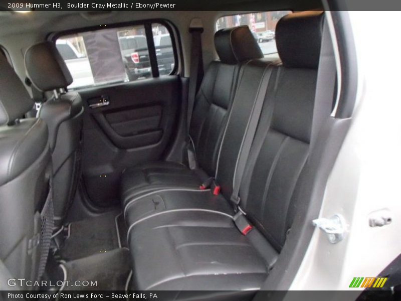 Boulder Gray Metallic / Ebony/Pewter 2009 Hummer H3