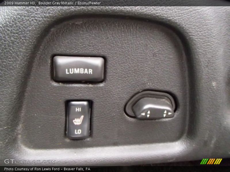 Boulder Gray Metallic / Ebony/Pewter 2009 Hummer H3