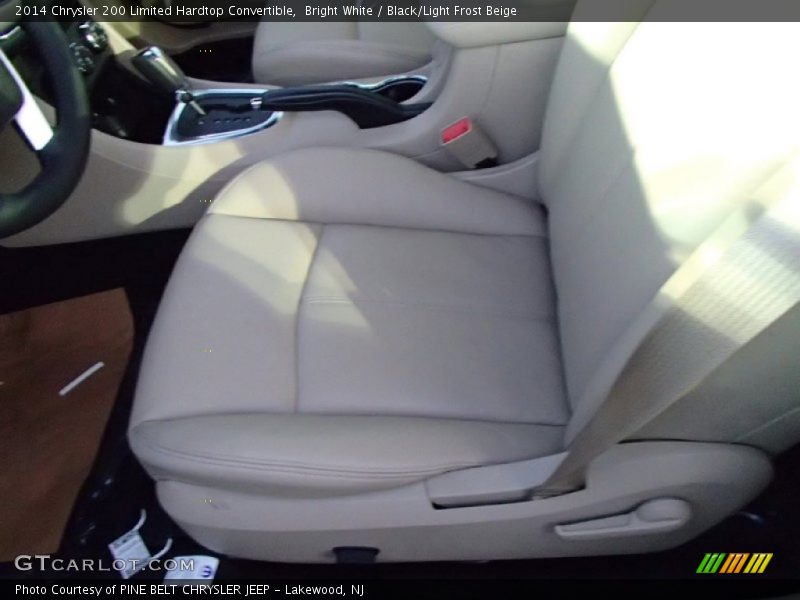 Bright White / Black/Light Frost Beige 2014 Chrysler 200 Limited Hardtop Convertible