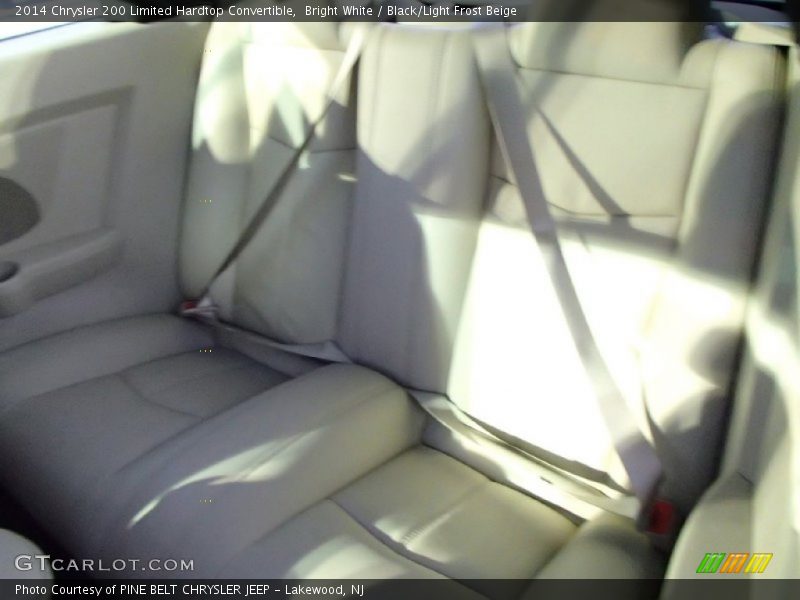 Bright White / Black/Light Frost Beige 2014 Chrysler 200 Limited Hardtop Convertible