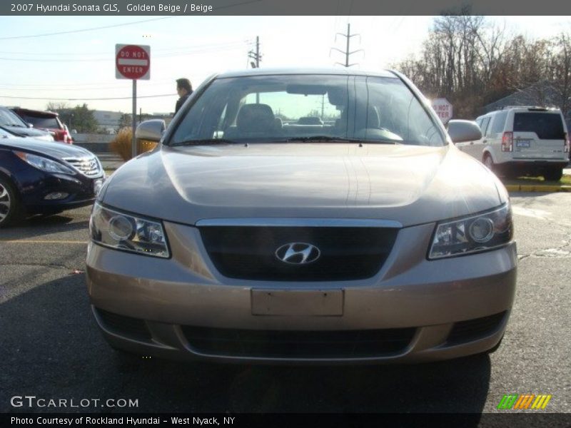 Golden Beige / Beige 2007 Hyundai Sonata GLS