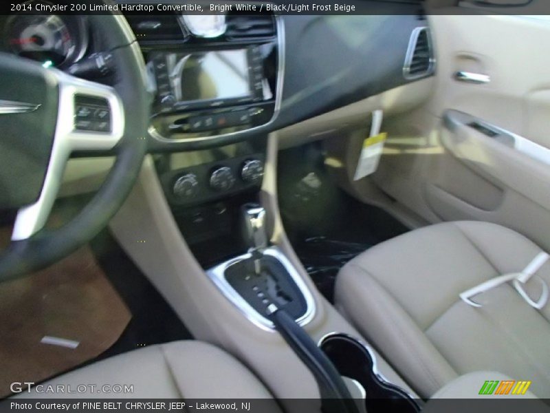 Bright White / Black/Light Frost Beige 2014 Chrysler 200 Limited Hardtop Convertible