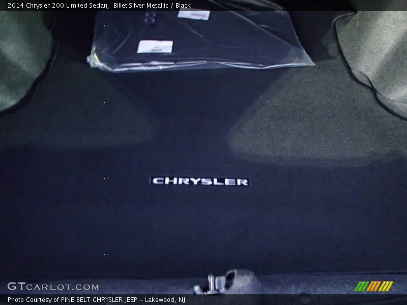Billet Silver Metallic / Black 2014 Chrysler 200 Limited Sedan