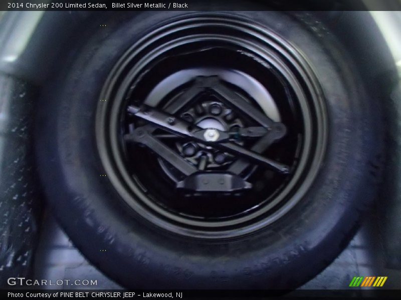 Billet Silver Metallic / Black 2014 Chrysler 200 Limited Sedan