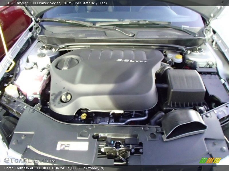 Billet Silver Metallic / Black 2014 Chrysler 200 Limited Sedan