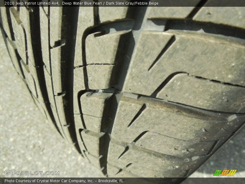 Deep Water Blue Pearl / Dark Slate Gray/Pebble Beige 2010 Jeep Patriot Limited 4x4