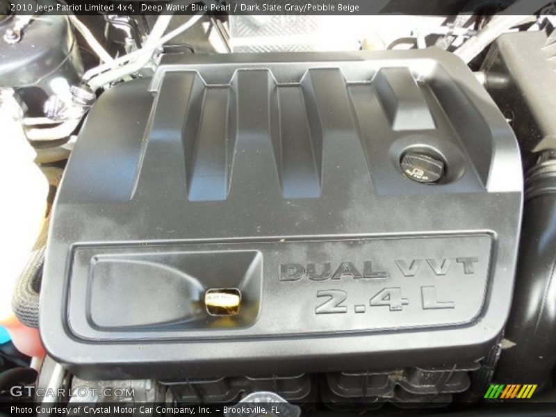 Deep Water Blue Pearl / Dark Slate Gray/Pebble Beige 2010 Jeep Patriot Limited 4x4