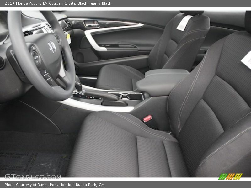 Front Seat of 2014 Accord EX Coupe