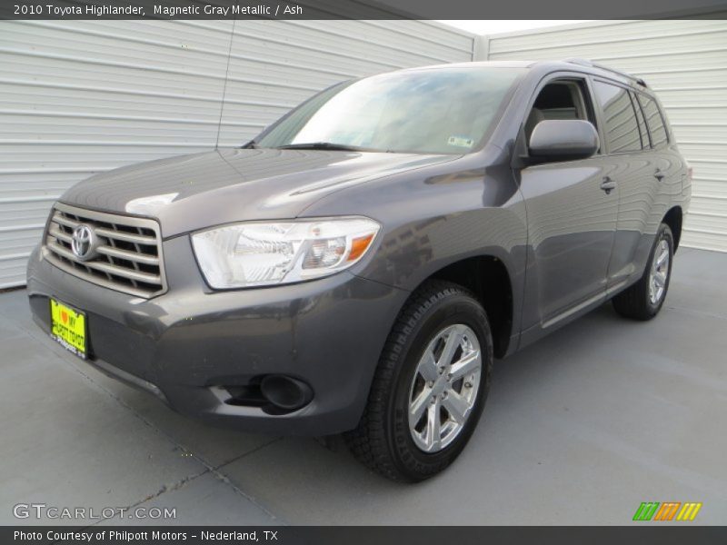 Magnetic Gray Metallic / Ash 2010 Toyota Highlander