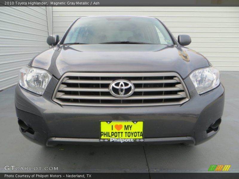 Magnetic Gray Metallic / Ash 2010 Toyota Highlander
