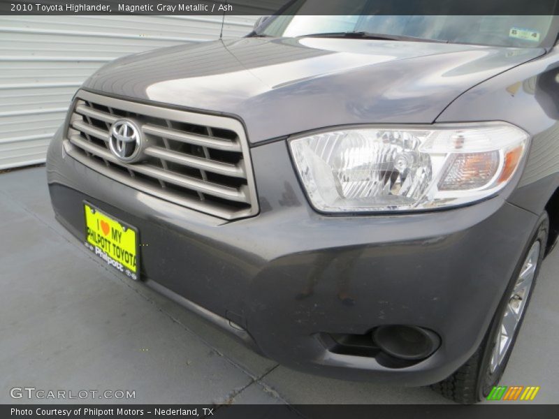 Magnetic Gray Metallic / Ash 2010 Toyota Highlander