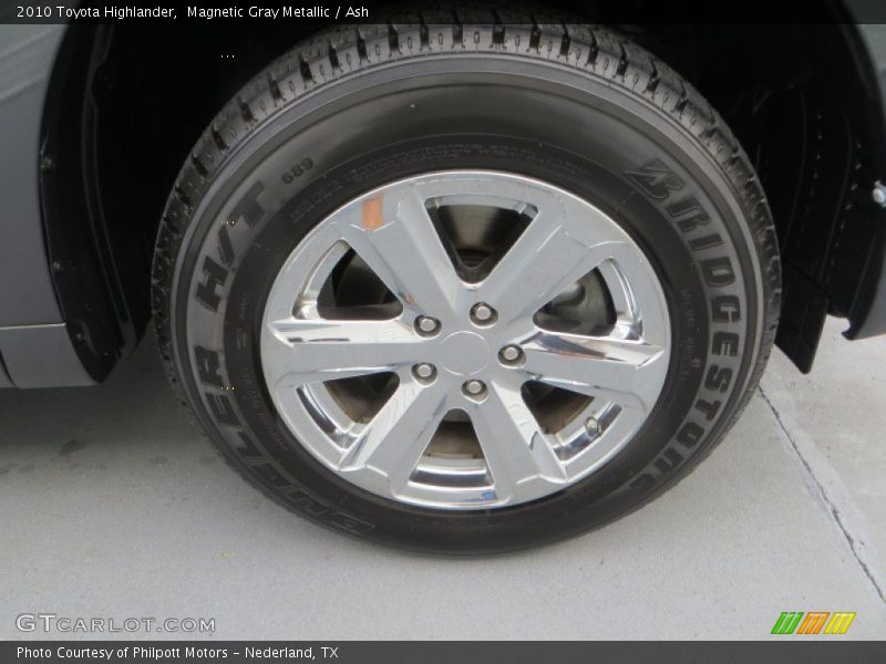 Magnetic Gray Metallic / Ash 2010 Toyota Highlander