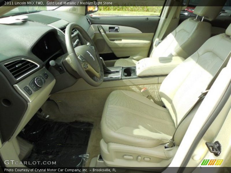 Gold Leaf Metallic / Medium Light Stone 2011 Lincoln MKX FWD