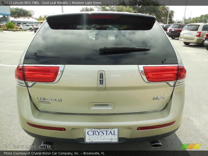 Gold Leaf Metallic / Medium Light Stone 2011 Lincoln MKX FWD