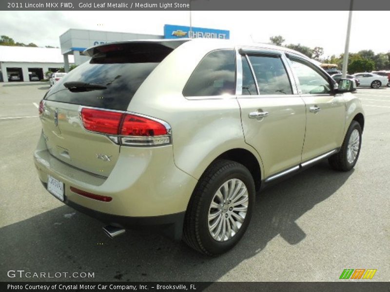 Gold Leaf Metallic / Medium Light Stone 2011 Lincoln MKX FWD