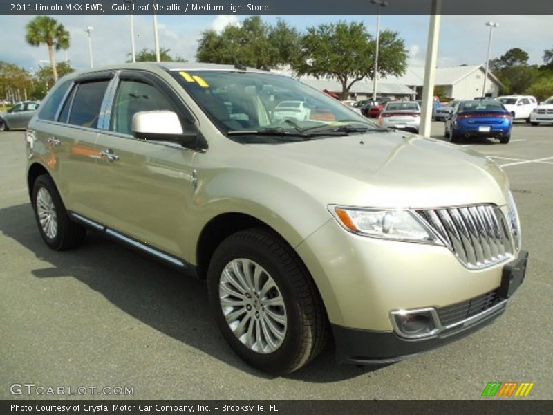 Gold Leaf Metallic / Medium Light Stone 2011 Lincoln MKX FWD