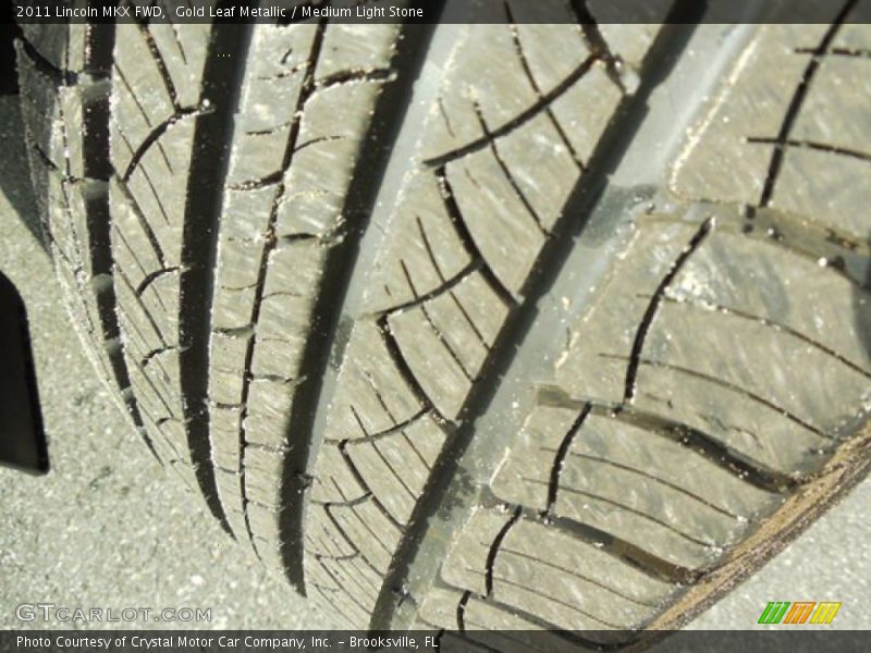 Gold Leaf Metallic / Medium Light Stone 2011 Lincoln MKX FWD