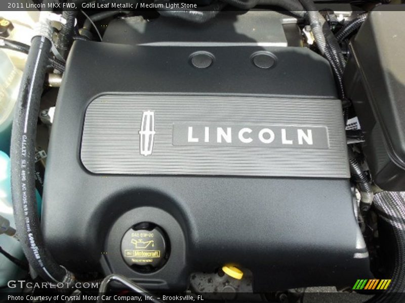 Gold Leaf Metallic / Medium Light Stone 2011 Lincoln MKX FWD