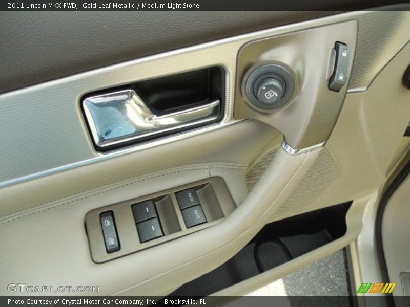 Gold Leaf Metallic / Medium Light Stone 2011 Lincoln MKX FWD