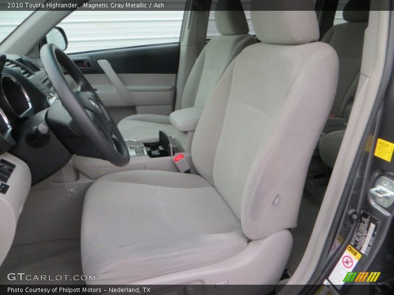 Magnetic Gray Metallic / Ash 2010 Toyota Highlander