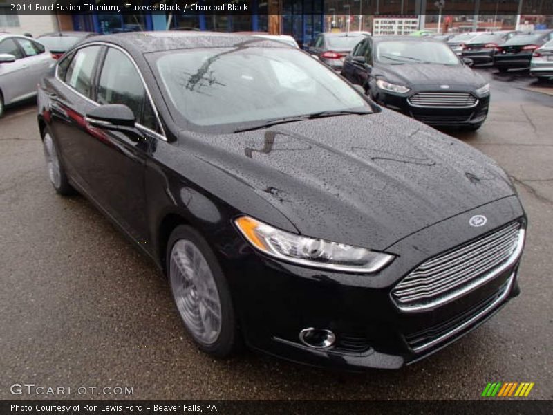 Tuxedo Black / Charcoal Black 2014 Ford Fusion Titanium