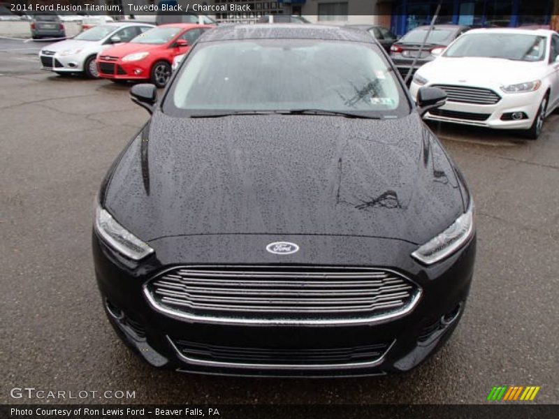 Tuxedo Black / Charcoal Black 2014 Ford Fusion Titanium