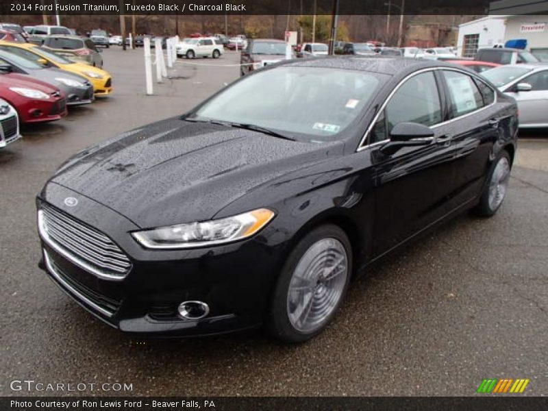 Tuxedo Black / Charcoal Black 2014 Ford Fusion Titanium
