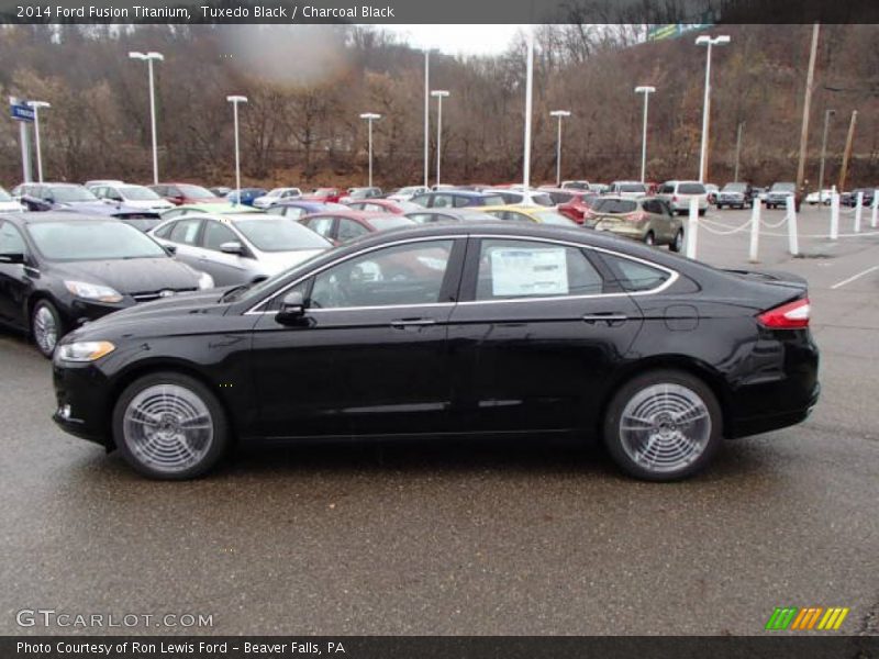 Tuxedo Black / Charcoal Black 2014 Ford Fusion Titanium