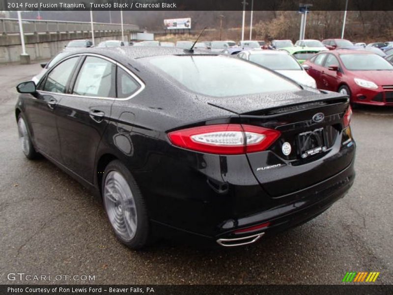 Tuxedo Black / Charcoal Black 2014 Ford Fusion Titanium