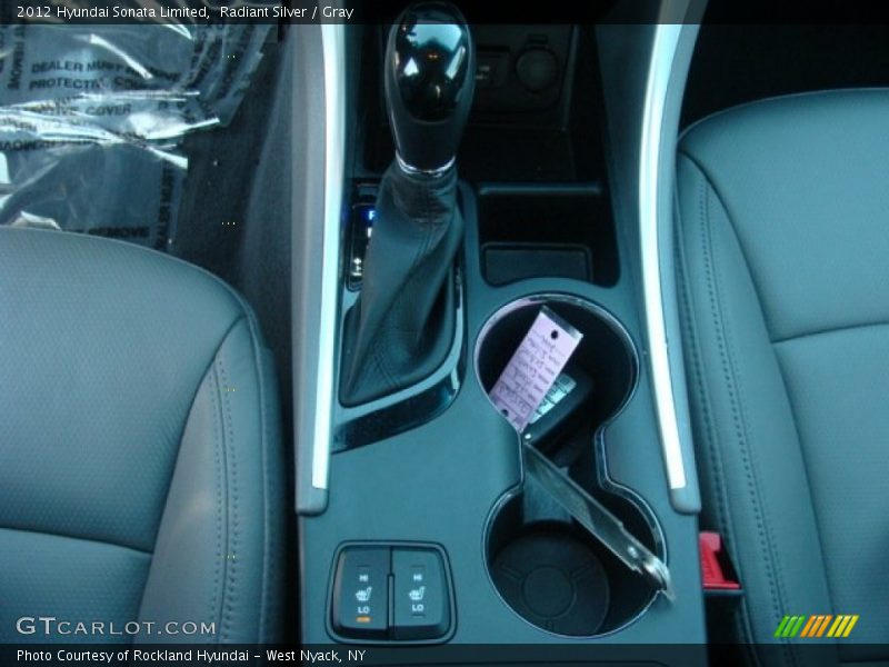 Radiant Silver / Gray 2012 Hyundai Sonata Limited