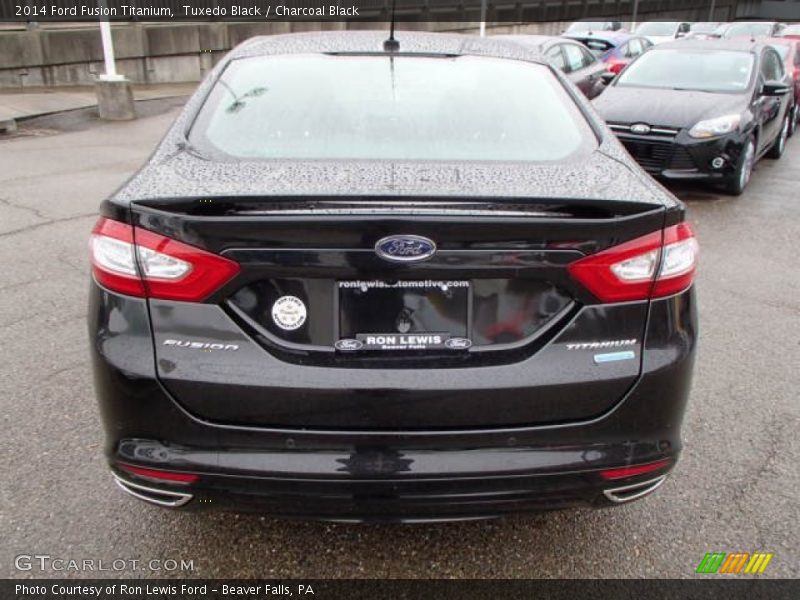 Tuxedo Black / Charcoal Black 2014 Ford Fusion Titanium