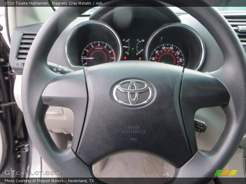 Magnetic Gray Metallic / Ash 2010 Toyota Highlander