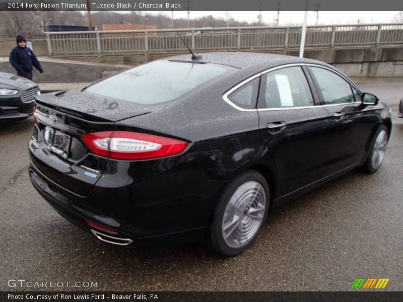 Tuxedo Black / Charcoal Black 2014 Ford Fusion Titanium