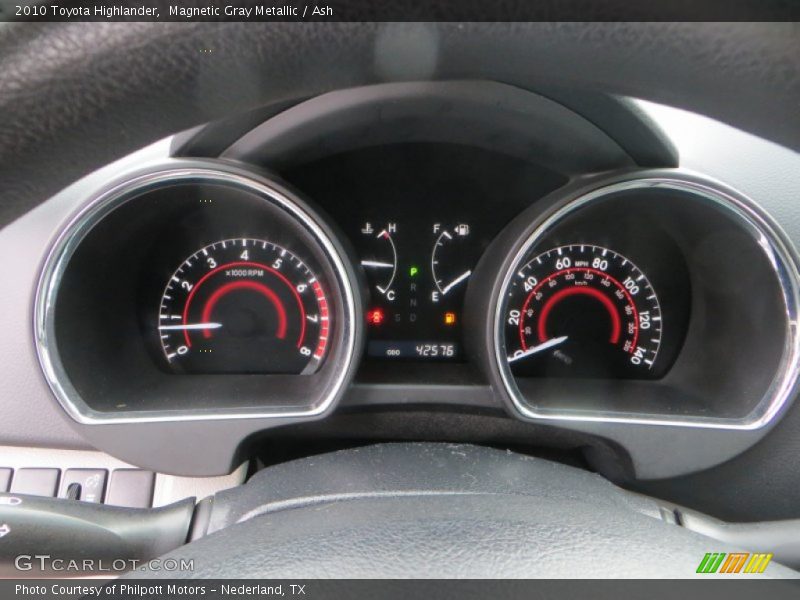 Magnetic Gray Metallic / Ash 2010 Toyota Highlander