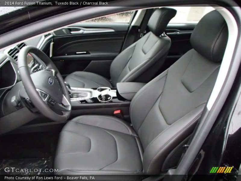 Tuxedo Black / Charcoal Black 2014 Ford Fusion Titanium