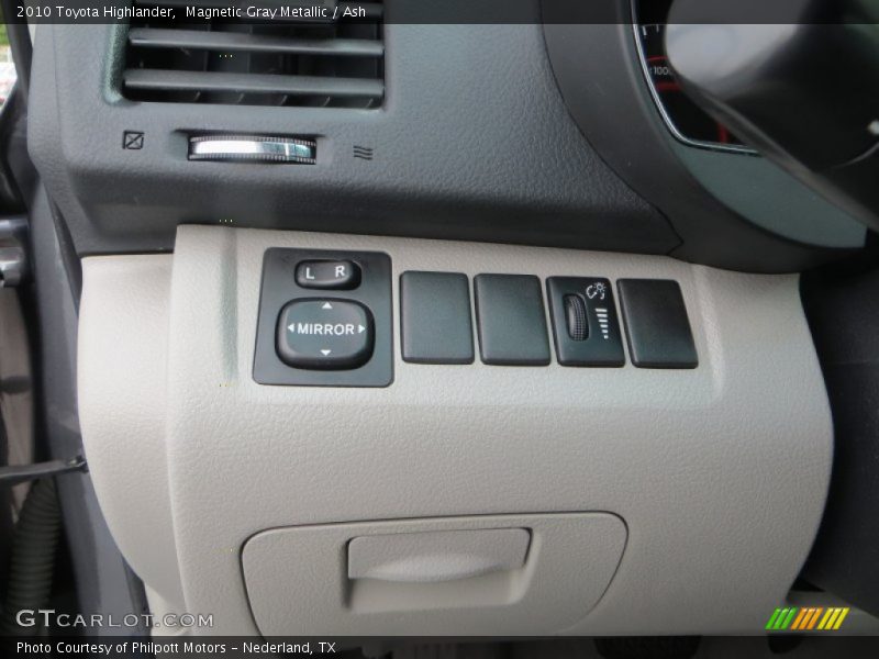 Magnetic Gray Metallic / Ash 2010 Toyota Highlander