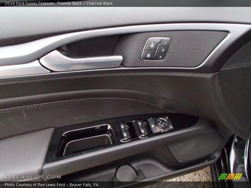 Tuxedo Black / Charcoal Black 2014 Ford Fusion Titanium