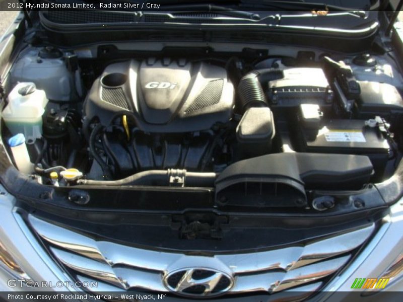 Radiant Silver / Gray 2012 Hyundai Sonata Limited