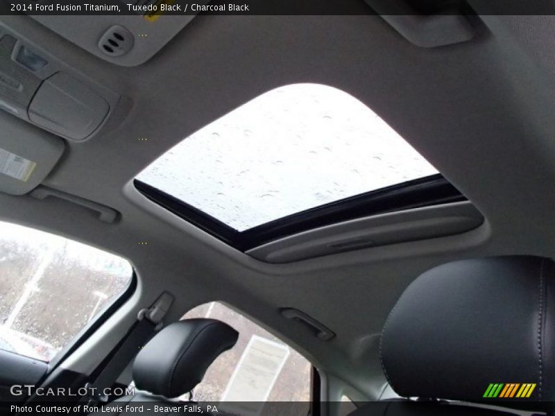 Tuxedo Black / Charcoal Black 2014 Ford Fusion Titanium