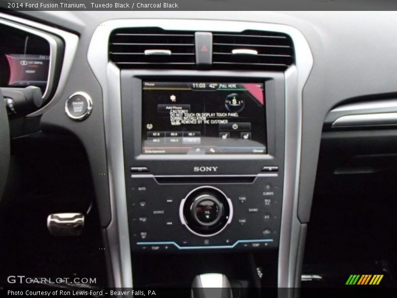 Tuxedo Black / Charcoal Black 2014 Ford Fusion Titanium