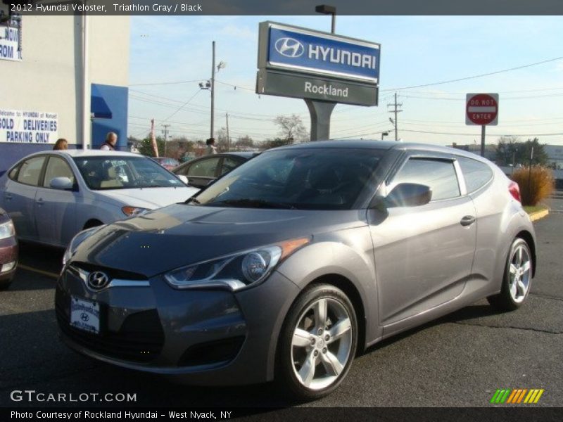 Triathlon Gray / Black 2012 Hyundai Veloster