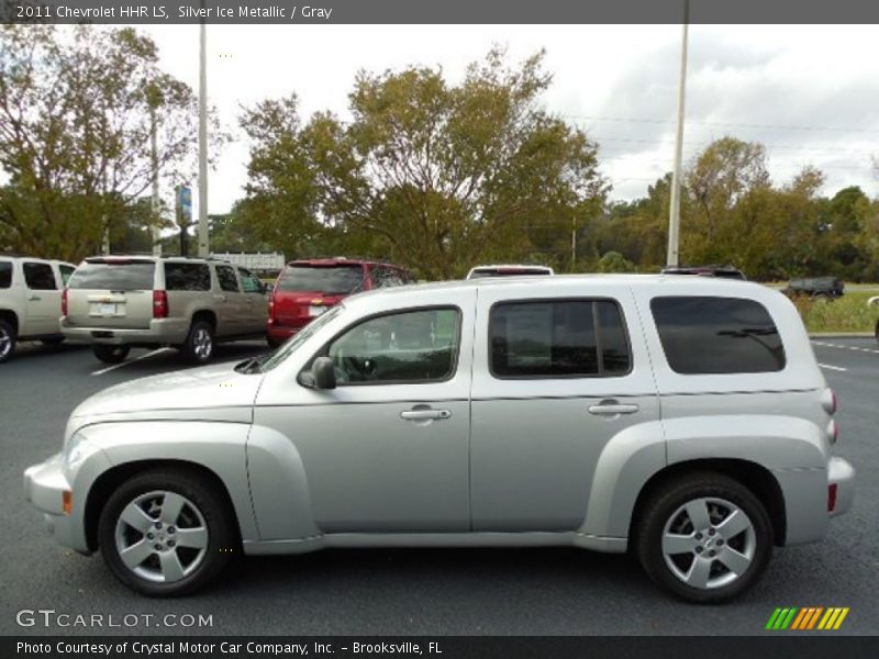 Silver Ice Metallic / Gray 2011 Chevrolet HHR LS