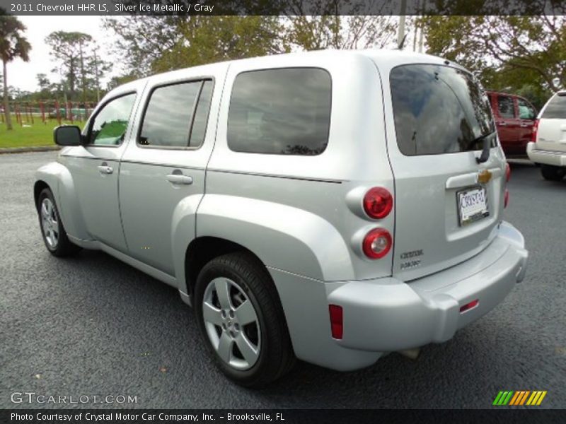 Silver Ice Metallic / Gray 2011 Chevrolet HHR LS