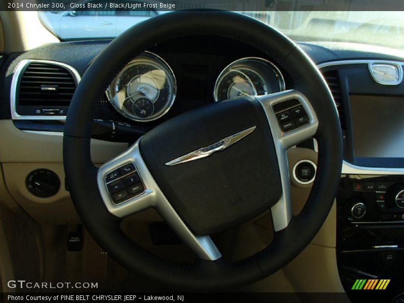 Gloss Black / Black/Light Frost Beige 2014 Chrysler 300