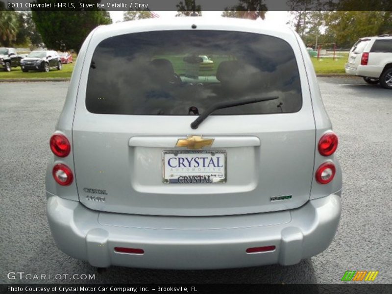 Silver Ice Metallic / Gray 2011 Chevrolet HHR LS