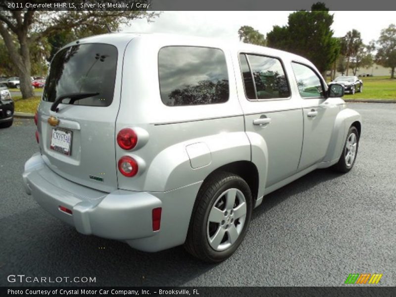 Silver Ice Metallic / Gray 2011 Chevrolet HHR LS