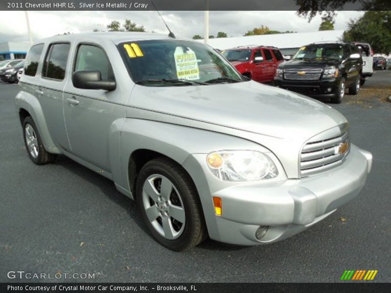 Silver Ice Metallic / Gray 2011 Chevrolet HHR LS