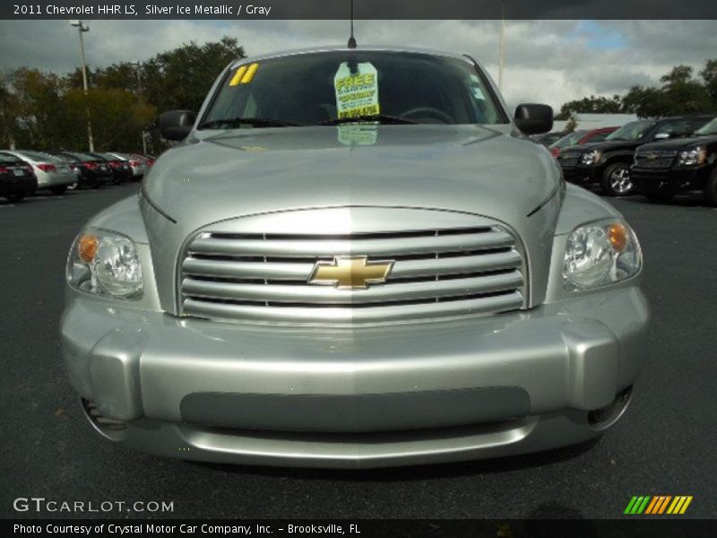 Silver Ice Metallic / Gray 2011 Chevrolet HHR LS