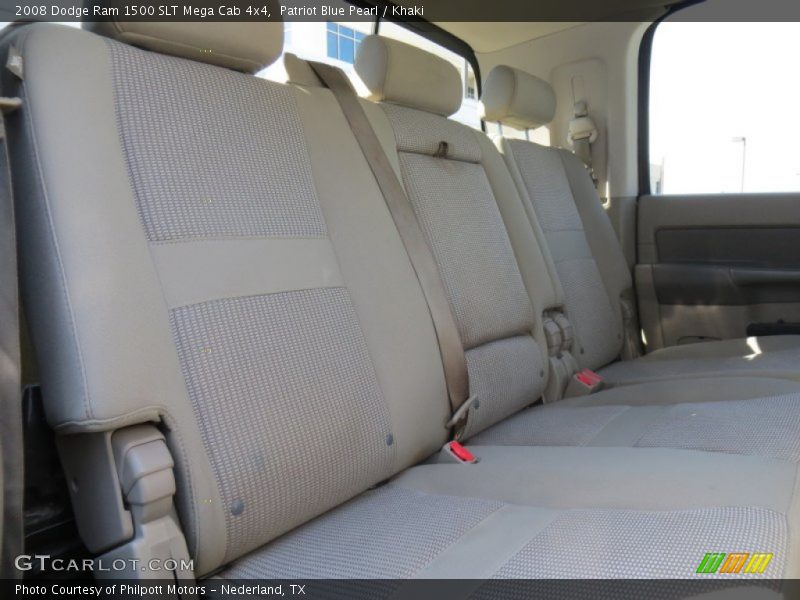 Patriot Blue Pearl / Khaki 2008 Dodge Ram 1500 SLT Mega Cab 4x4